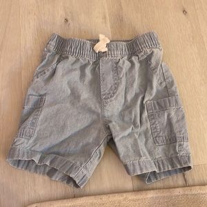 Carters light denim shorts- Size 24 months